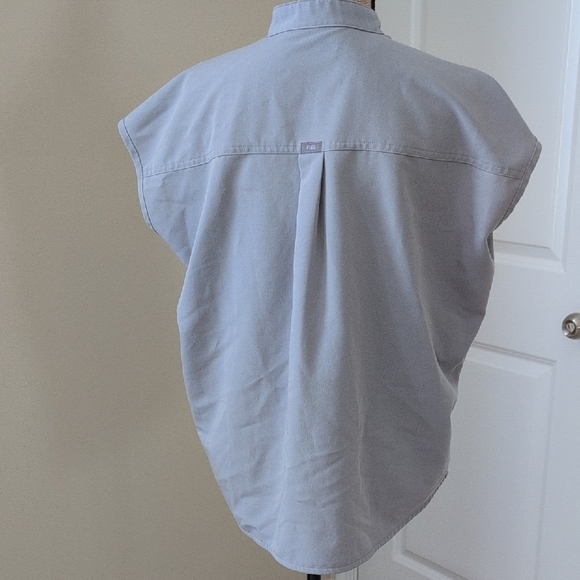 Cement Figs Oversized Scrub Top™ - Picture 4 of 5